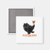 Rejecting Kings Since 1776 Patriotic USA Flag Magneet (Voorkant / Achterkant)