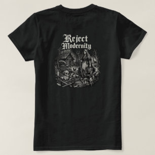 Rejeteer Moderniteit Donkere T-shirt