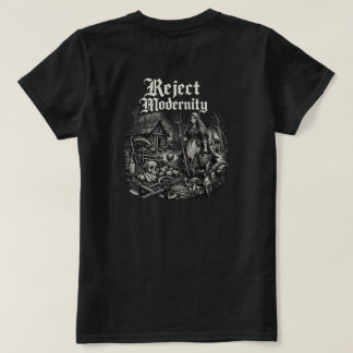 Rejeteer Moderniteit Donkere T-shirt