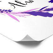 Rejoice Altijd 1 Thessaliërs 5:16-18 Christelijk Poster (Hoek)