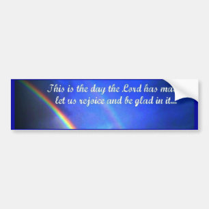 Rejoice Bumpersticker