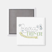 Rejoice evermore magneet (Voorkant / Achterkant)