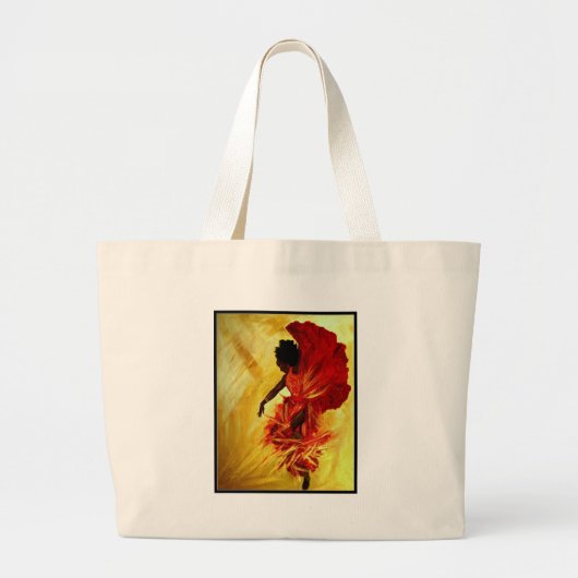 Rejoice Grote Tote Bag (Voorkant)