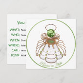 Rejoice in Hope - kerstengel van Hope Kaart (Voorkant / Achterkant)