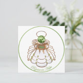 Rejoice in Hope - kerstengel van Hope Kaart (Staand voorkant)