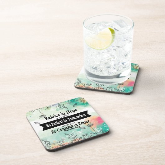 Rejoice in Hope Onderzetter Set (Rechterzijde)