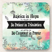 Rejoice in Hope Onderzetter Set (Voorkant)