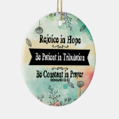 Rejoice in Hope Ornament (Rechts)