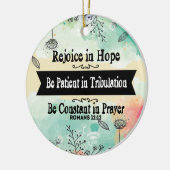 Rejoice in Hope Ornament (Links)