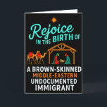 Rejoice In The Birth Of A Brown Skinned Christian  Kaart<br><div class="desc">Rejoice In The Birth Of A Brown Skinned Christian Christmas</div>