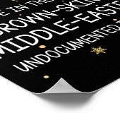 Rejoice In The Birth Of A Brown Skinned Christian Poster (Hoek)