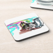 Rejoice jesus bier onderzetter (Linkerzijde)