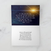 REJOICE-kerst Nativiteit Feestdagen Kaart (Binnen)