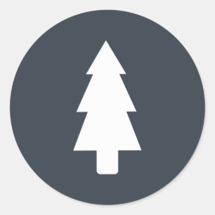 Rejoice kerstboomklever ronde sticker