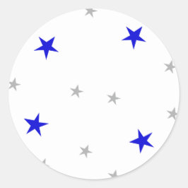 Rejoice Kerstfeestdag in Ink | Ronde Sticker