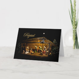 Rejoice kerstKaart Feestdagen Kaart