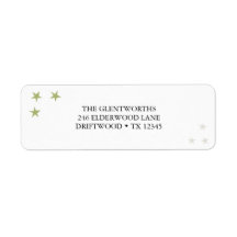 Rejoice Kerstmis-adreslabel