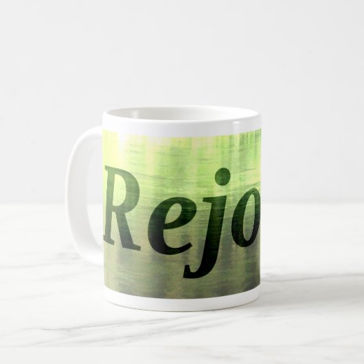 Rejoice Koffiemok (Voorkant links)