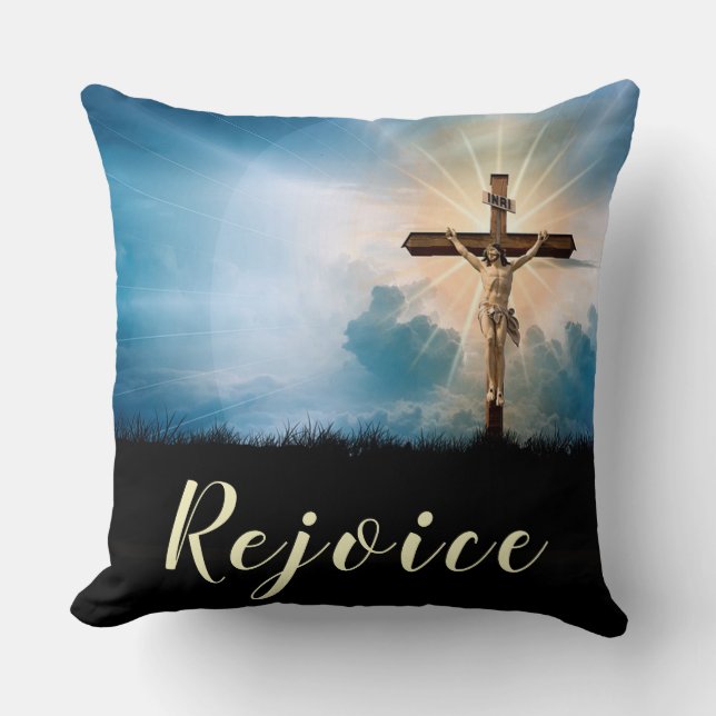 Rejoice Kussen (Voorkant)