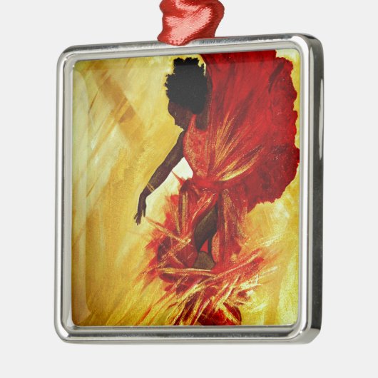 Rejoice Metalen Ornament (Links)