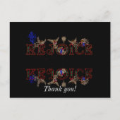 Rejoice Reflections Briefkaart (Voorkant)