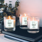 Rejuvenating Eucalyptus Sage Candle Sticker Label