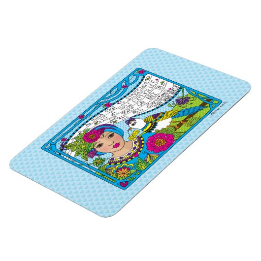 Rek uw Mind_Flexible Magnet 6"x4" Magneet (Linkerzijde)