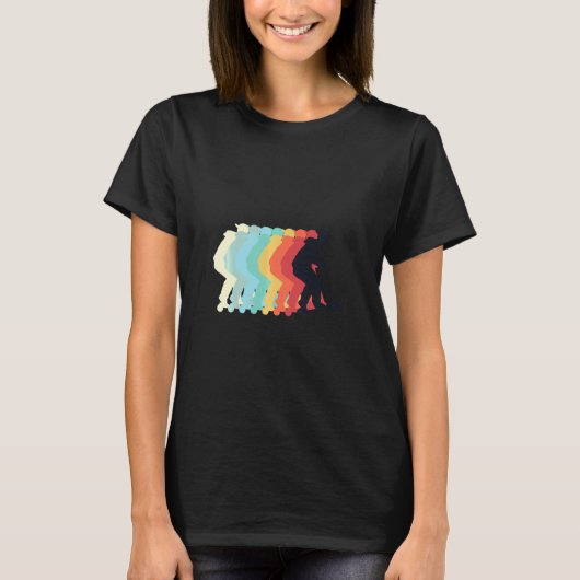 rek van de Stijlscooter van de Reactie T-shirt (Voorkant)