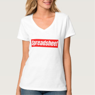 Rekenblad - Grappige Accountant T-shirt