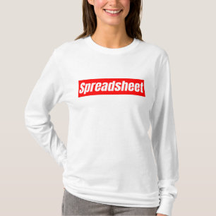 Rekenblad - Grappige Accountant T-shirt