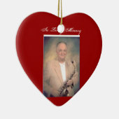 rekening, in het houden van Geheugen Keramisch Ornament (Rechts)