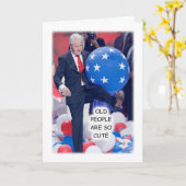 Rekening met de Verjaardag van de Ballon Kaart (Gele Bloem)