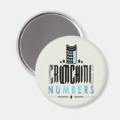 Rekeninghouder - Crunching Numbers Magneet (Voorkant / Achterkant)