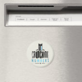 Rekeninghouder - Crunching Numbers Magneet (Insitu (Vaatwasser))