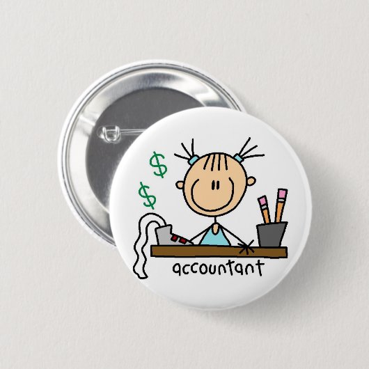 Rekeningnummer Button (Voorkant /achterkant)