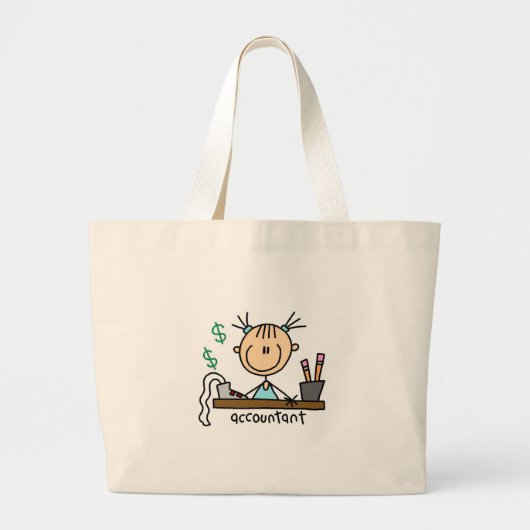Rekeningnummer Grote Tote Bag (Voorkant)