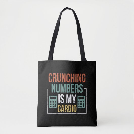 Rekeningnummer rekeninghouder Humor Tote Bag (Voorkant)