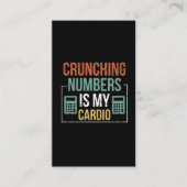 Rekeningnummer rekeninghouder Humor Visitekaartje (Voorkant)