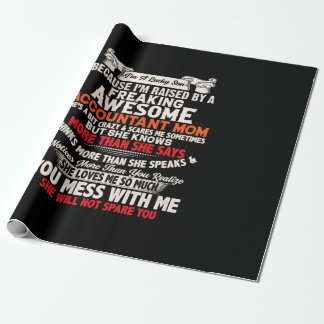 Rekeningoverzicht | Geweldige accountant Cadeaupapier
