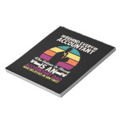 Rekeningoverzicht | Is een boekhoudkundig vader? Notitieblok (Linkerzijde)