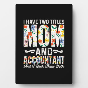 Rekeningoverzicht Mam en accountant Fotoplaat