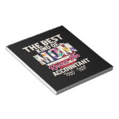 Rekeningoverzicht | Mam Raise een accountant Notitieblok (Schuin)