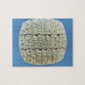 Rekeningoverzicht met cuneiform script, c.2400 BC Legpuzzel (Horizontaal)