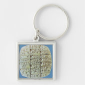 Rekeningoverzicht met cuneiform script, c.2400 BC  Sleutelhanger (Voorkant)