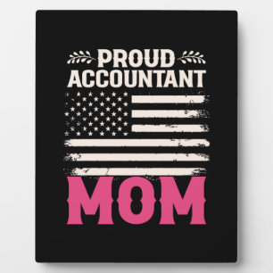 Rekeningoverzicht Proud Accountant Mam Fotoplaat