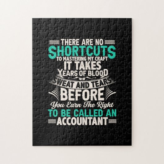 Rekeningoverzicht | Te benoemen tot accountant Legpuzzel (Verticaal)