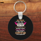 Rekeningoverzicht | Zij is mijn accountant Sleutelhanger (Voorkant)