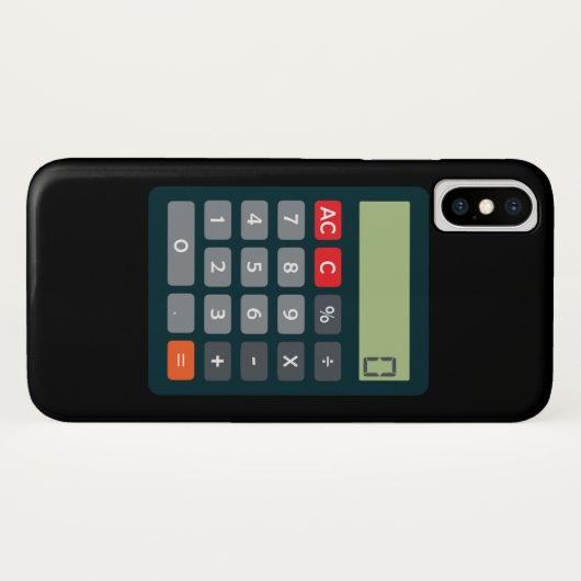 Rekeningscalculator Wiskunde winstmarge van rekeni Case-Mate iPhone Case (Achterkant (horizontaal))