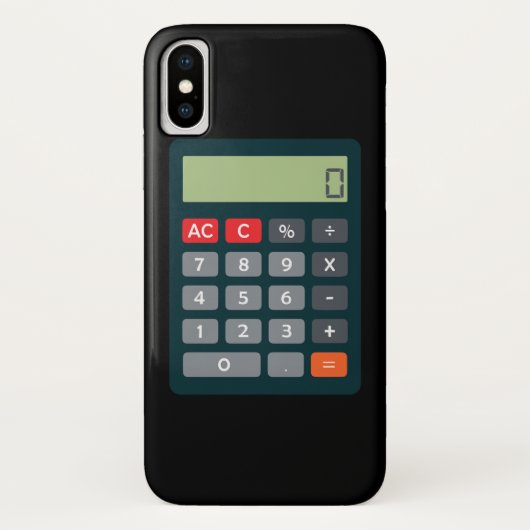Rekeningscalculator Wiskunde winstmarge van rekeni Case-Mate iPhone Case (Achterkant)