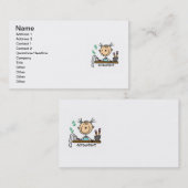 Rekeningsfiguur Visitekaartje (Voorkant / Achterkant)